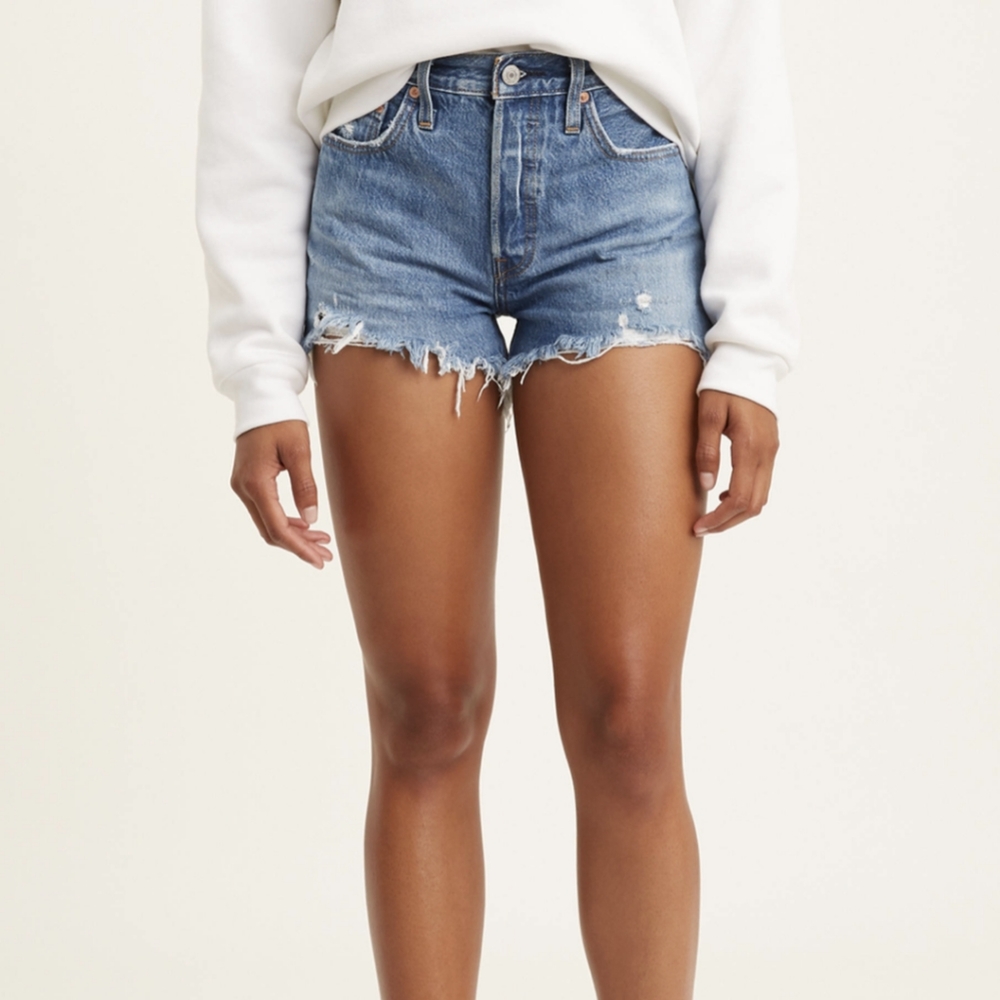 501® ORIGINAL HIGH RISE SHORTS ATHENS Wash Size 28